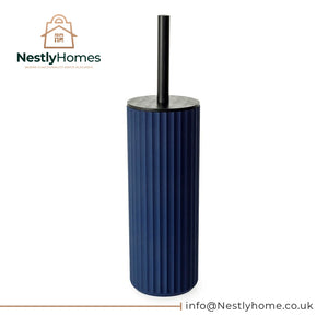BLUE CANYON BERKELEY TOILET BRUSH BLUE