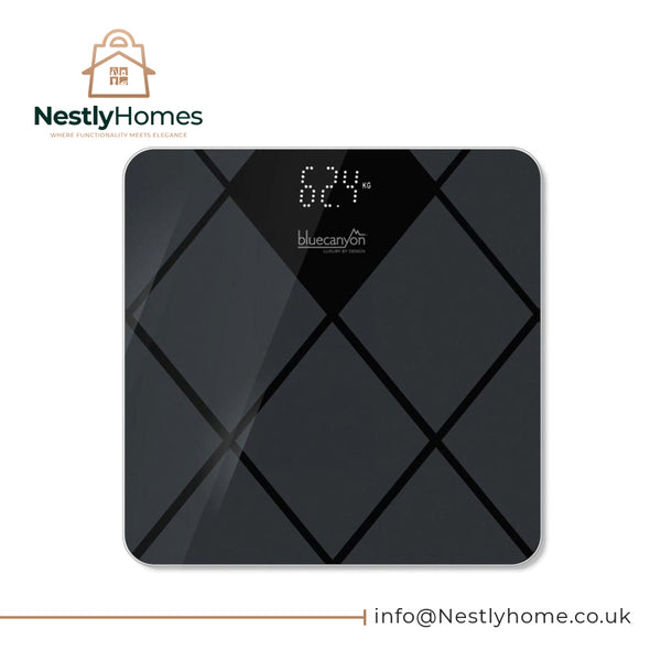 Blue Canyon Digital Scale Diamond Design White