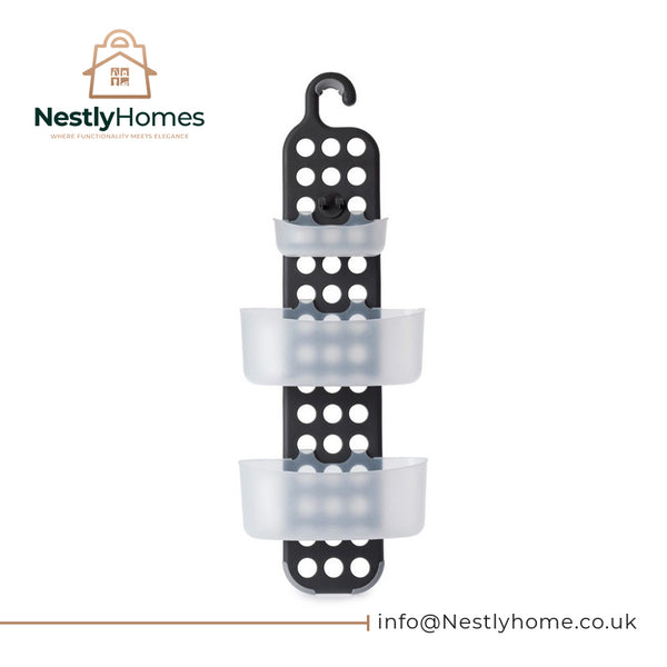 Blue Canyon Hang Shower Caddy Adj Black