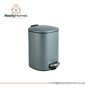 Blue Canyon Santorini Pedal Bin 3 Litre Mint Green
