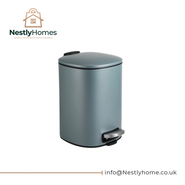 Blue Canyon Santorini Pedal Bin 3 Litre Mint Green