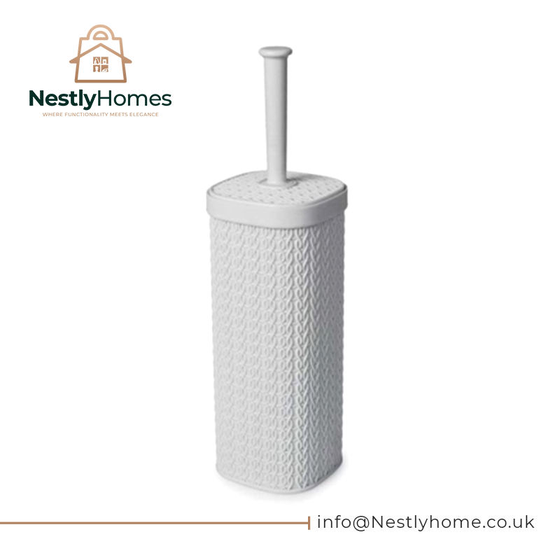 Blue Canyon Toilet Brush Plastic Lace White
