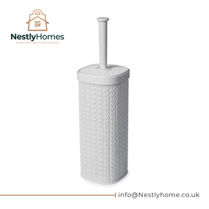 Blue Canyon Toilet Brush Plastic Lace White