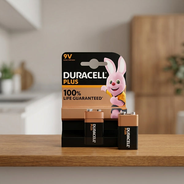 Duracell Plus Mn1604 9V Batteries