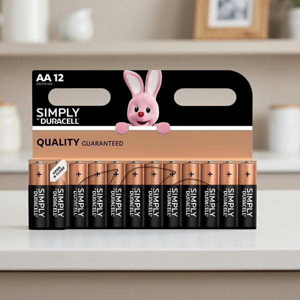 Duracell Simply Aa Batteries (Pack of 12)