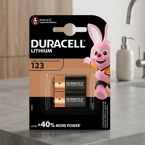 Duracell Batteries Lithium 123 2Pce