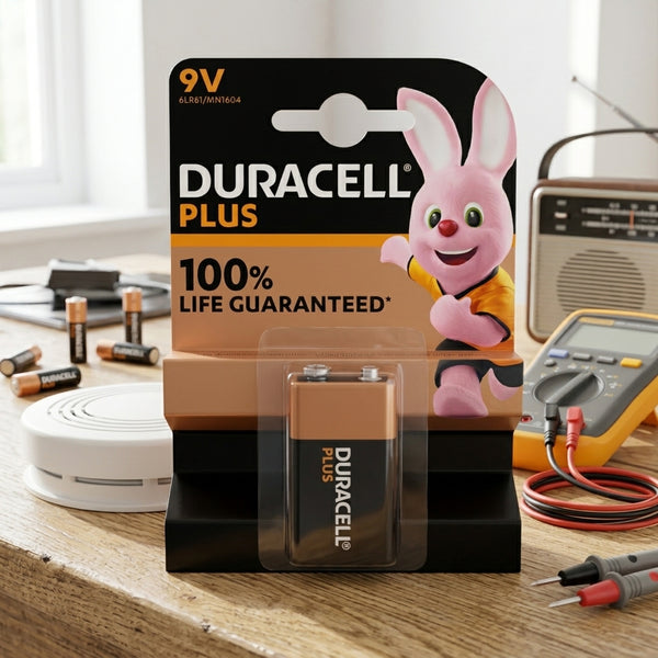 Duracell Plus Mn1604 9V Batteries
