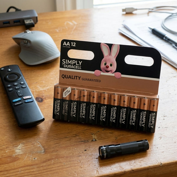 Duracell Simply Aa Batteries (Pack of 12)