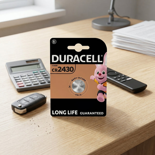 Duracell Dl2430 Cr2430 Lithium Coin Cell Battery
