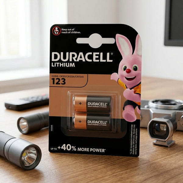 Duracell Batteries Lithium 123 2Pce