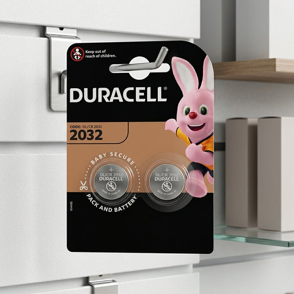 Duracell Cr2032 Batteries 3V Lithium Dl2032 twin pack