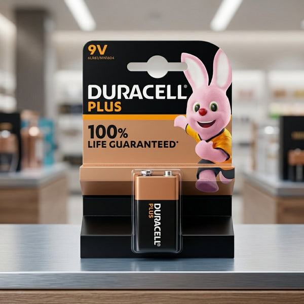 Duracell Plus Mn1604 9V Batteries