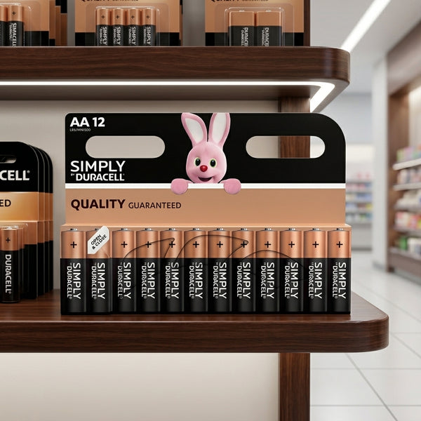 Duracell Simply Aa Batteries (Pack of 12)
