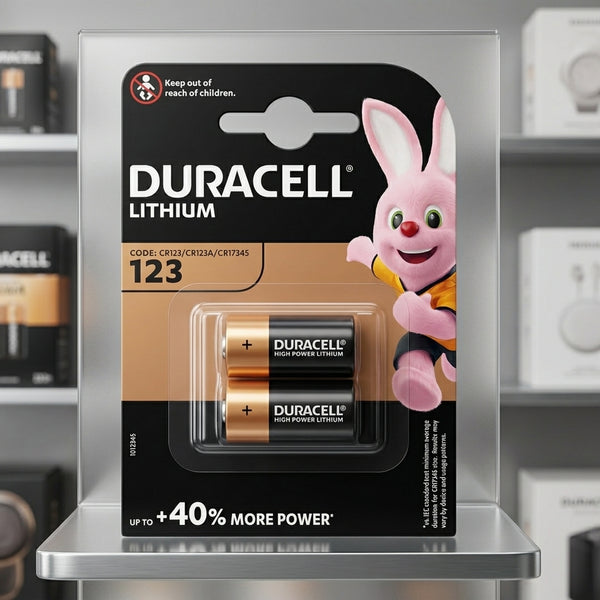 Duracell Batteries Lithium 123 2Pce