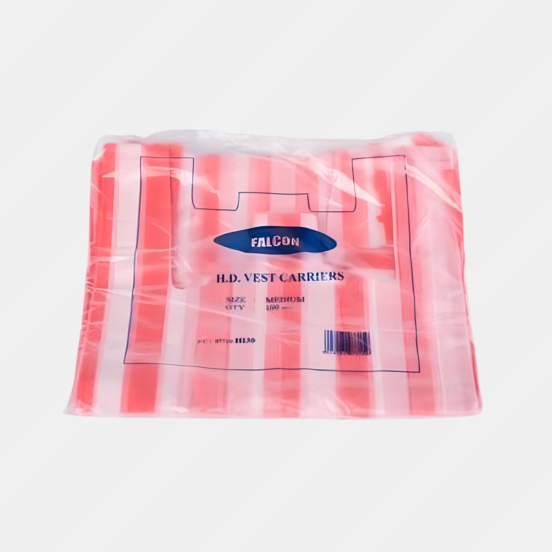 Carriers Bags Falcon Stripe pack of 100