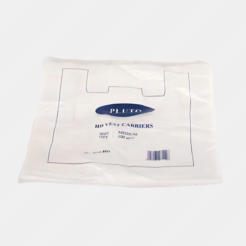 Carriers Bags Small Pk100 10X15X18Inch