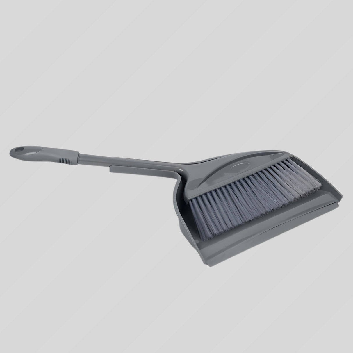 Casa & Casa Dustpan & Brush Angled Grey