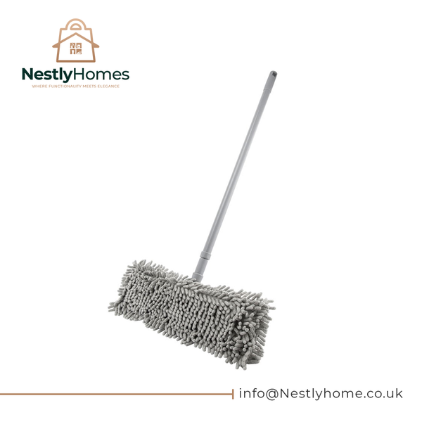 Chenille Floor Mop & Extendable Handle