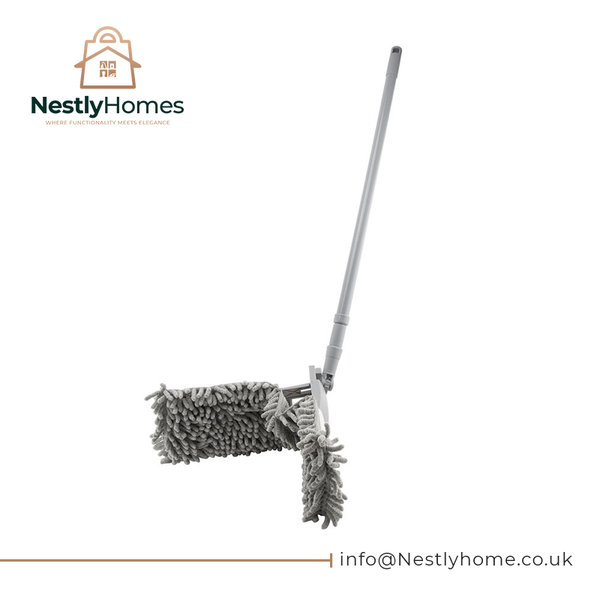Chenille Floor Mop & Extendable Handle