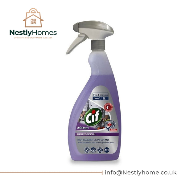 Cif Professional Safeguard 2 in 1 Disinfectant 750ml