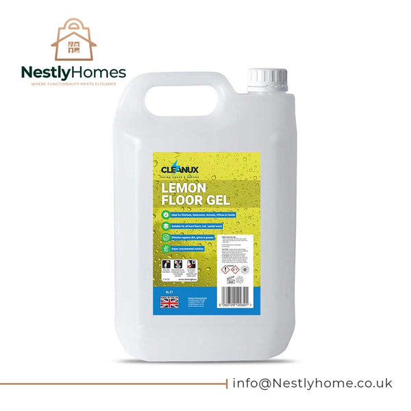 CLEANUX FLOOR GEL LEMON 5LTR EACH