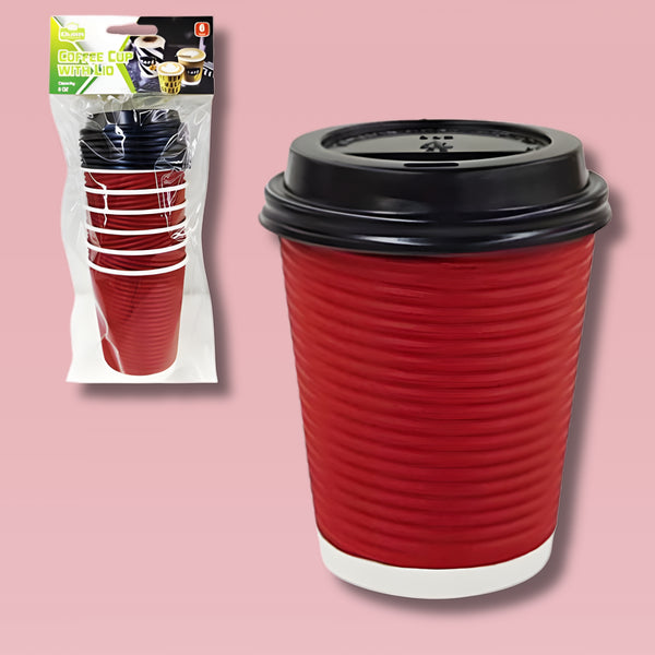 Eco Wise Paper Cups Lids 8Oz