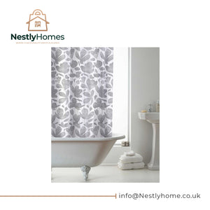 Countryclub Peva Shower Curtain with Hooks Jardin