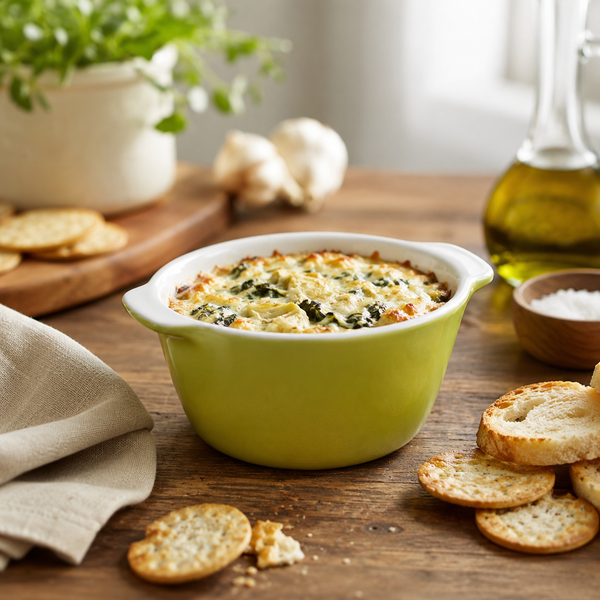 Oven Love Dish Round Lime Green 0.16L