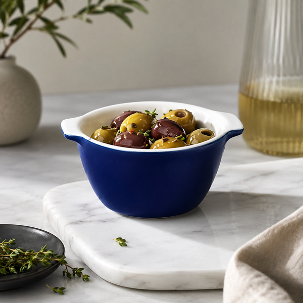Oven Love Dish Round Imperial Blue 0.16L