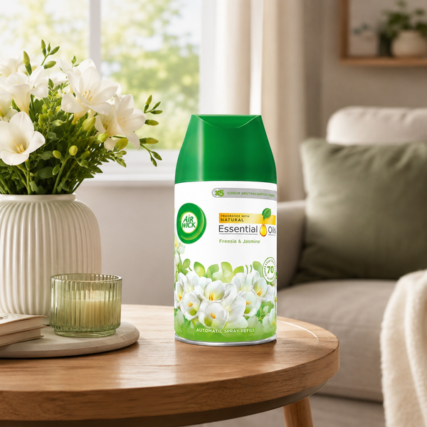 AIRWICK FRESHMATIC REFILL JASMINE &amp; WHITE FLOWERS