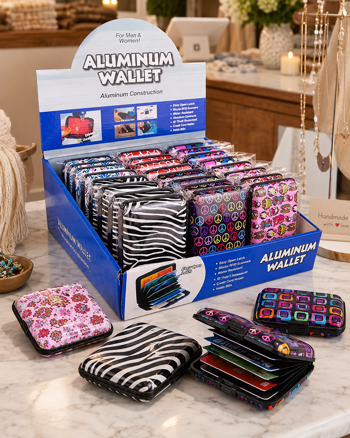Adorn Credit Card Protection Case Assorted