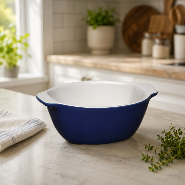 Oven Love Baking Dish Oval Imperial Blue 0.19L