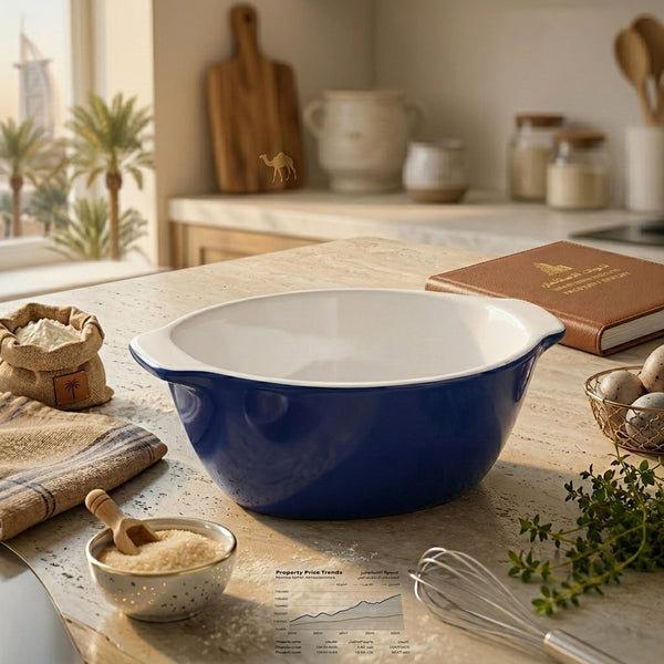 Oven Love Baking Dish Oval Imperial Blue 0.19L