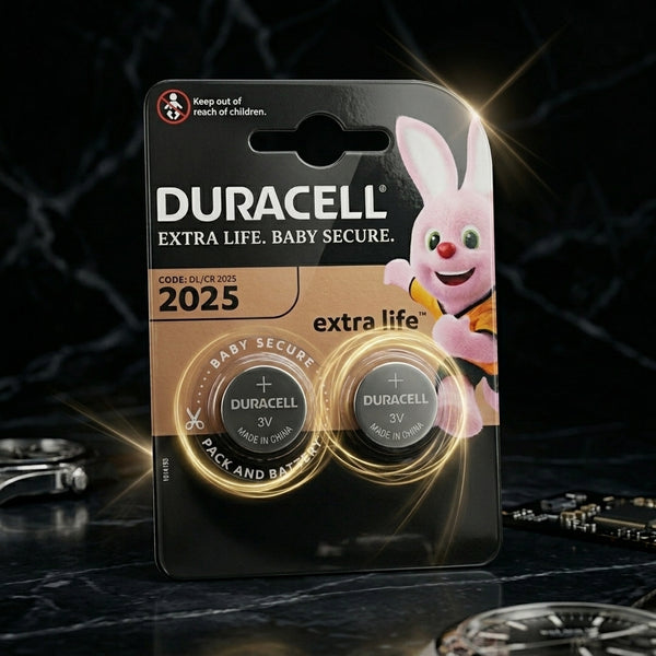 Duracell Batteries Coin Dl2025 Twin Pack Sup