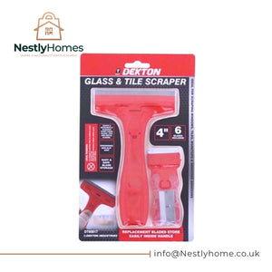 Dekton 2 Piece Glass & Tile Scraper