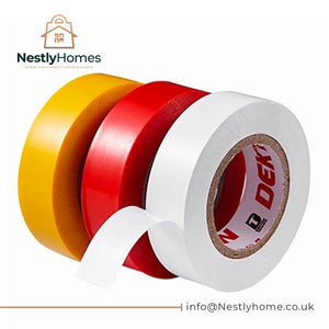 Dekton 3pc Pvc Tape(yellow/red/white)