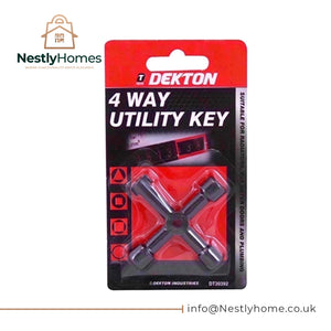 Dekton 4 Way Utility Key