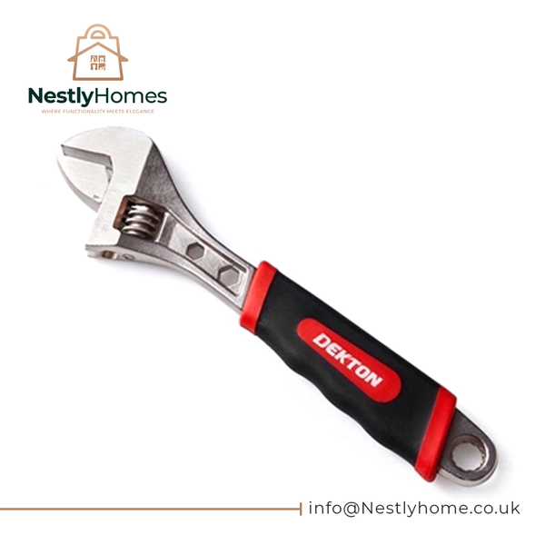Dekton Adjustable Spanner Sure Grip 10 Inch