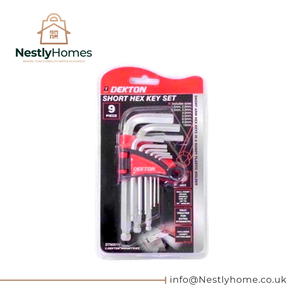 Dekton Ball End Hex Key Set 9pc