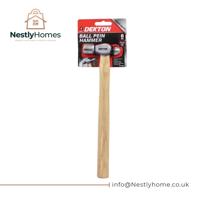 Dekton Ball Pein 80z Hammer Wooden Handle