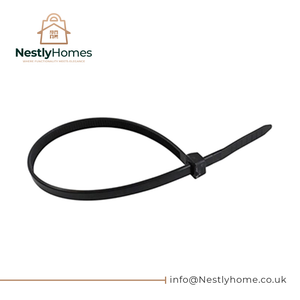 Dekton Black Cable Ties 7.8mmx530mm 20pc