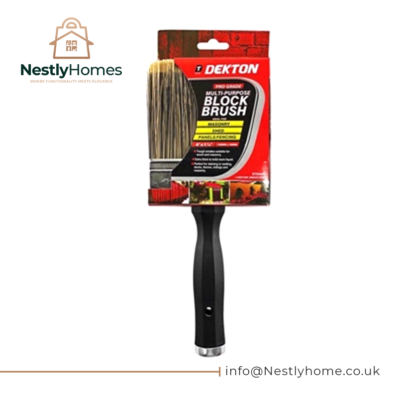 Dekton Block Brush 4 Inch Multipurpose
