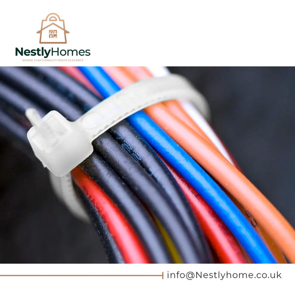 Dekton Cable Ties White 4.8mmx200mm 60pc