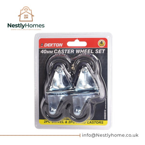Dekton Caster Wheel 4pc Set