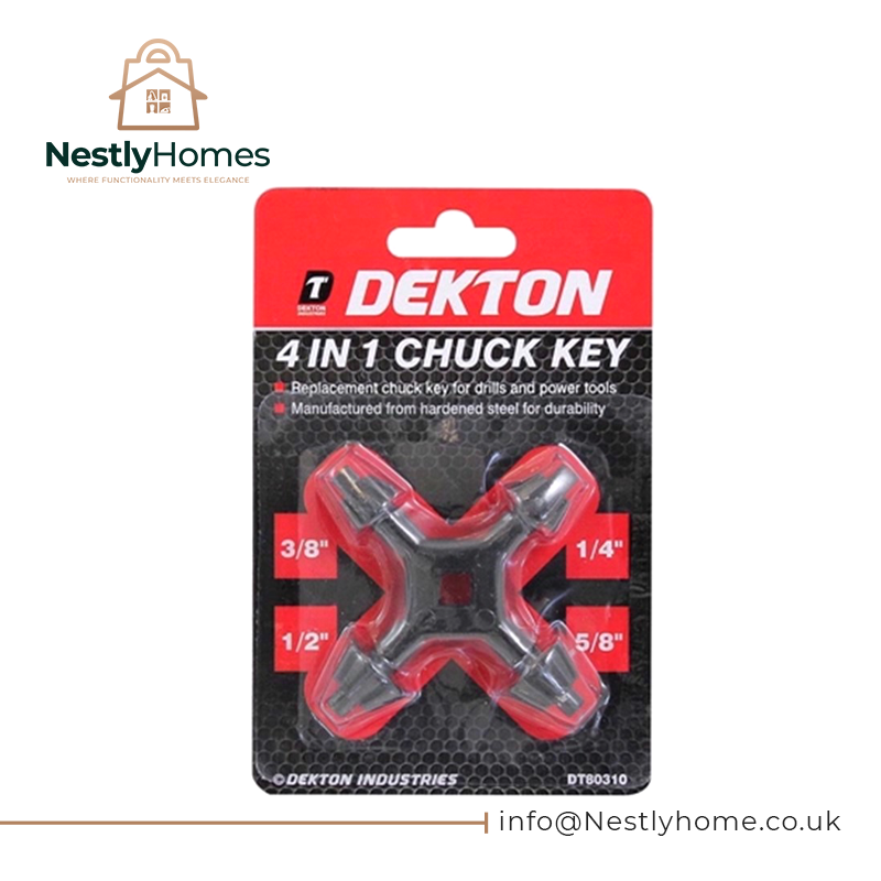 Dekton Chuck Key 4 in 1