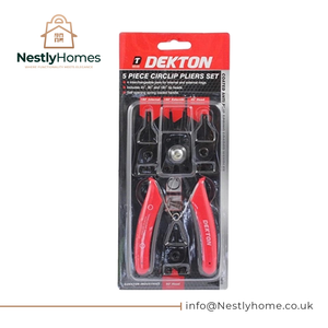 Dekton Circlip Pliers 5pc Set