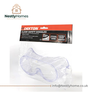 Dekton Clear Safety Goggles
