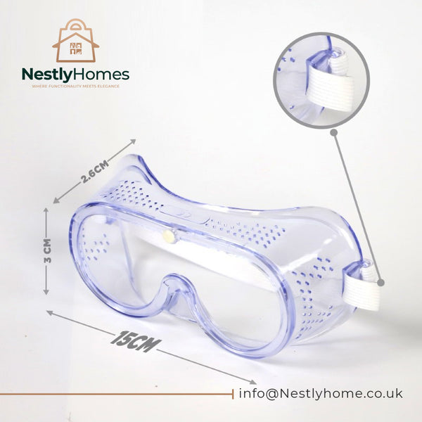 Dekton Clear Safety Goggles