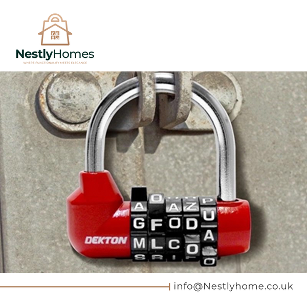 Dekton Combination Lock 60mm 5 Digit U Type