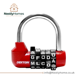 Dekton Combination Lock 60mm 5 Digit U Type